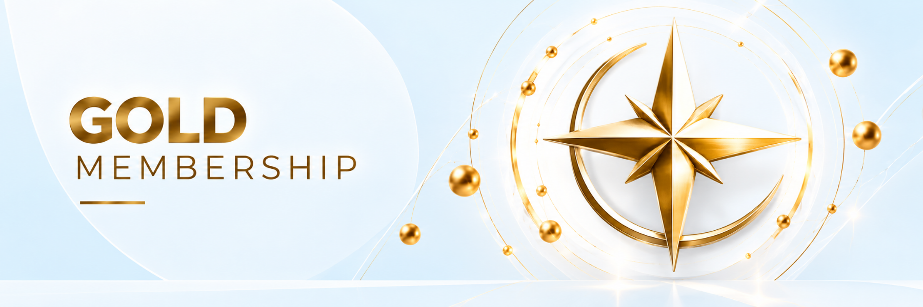 Gold Membership - Altın pusula üyelik görseli